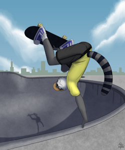 Craig Skating by ArtifexIncognitus