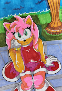 Amy Rose - Looking for Solutions by AciedSpade