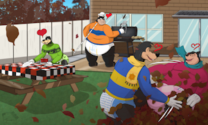 Goof Troupe Diapered BBQ (Com) by BigBearBruno