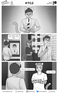 Cats n Cameras Strip 752 - Hello Neighbor by cheetahjab