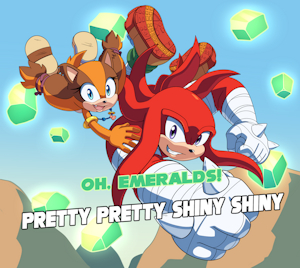 Oh, emeralds! by Hyoumaru