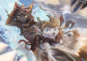 My Fur convention artwork II by Stampmats