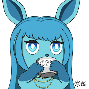 Myla Drinking Milk Pepsi by Jazovyx