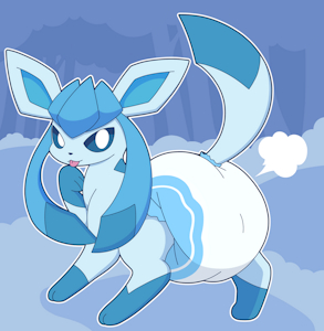 Padded Glaceon by Alliwaise