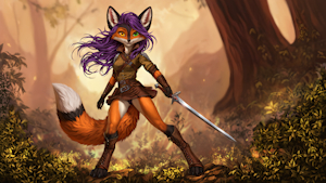 Alexis is on an adventure! by firefoxxe