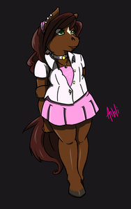 Ashli - About the Paranormal by Badgerkun