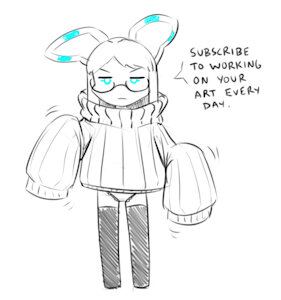Ionoluminum's encouragement by AlloyRabbit