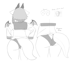 Contemplations of the tail by Lightyy