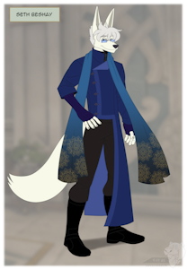 Partial Reference Sheet: Seth Beshay by Crocdragon