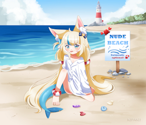 Nude beach saba by Kipaki