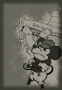 The African Queen X SteamBoat Willie by WhiteMink