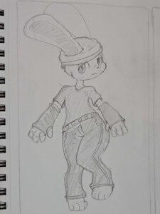 Bunny doodle by CoffeeFly