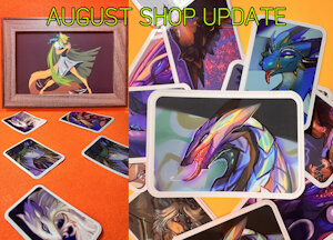 AUGUST SHOP UPDATE by Elvche