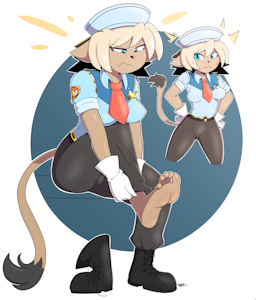 Alicia in uniform by QuiteSplendid