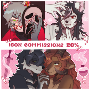 [Open commissions] Character icon ( 20% discount ) by DookeyBooggie