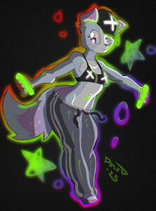 Kandi Ravers by TheBurningDonut