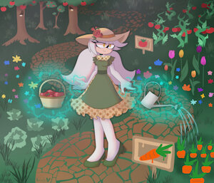 Her Garden by Vvelocity