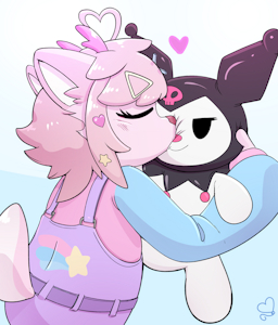 Plushie kisses by KASTMI