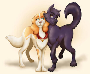 Belfort And Lupin - Fanart by MyNebulaArts