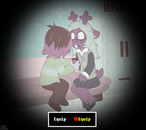 "S...Sorry, Kris... What did you say?" by Graedius