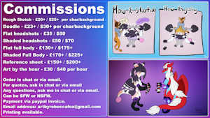 Commissions While You Watch - Live Now! by RebeccaFoxo