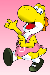 Danel the Yoshi by VoxelYoshi7565