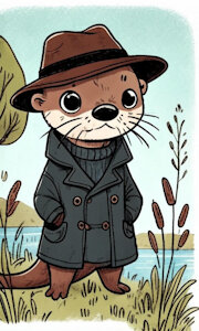 Country otter by lakelandpony