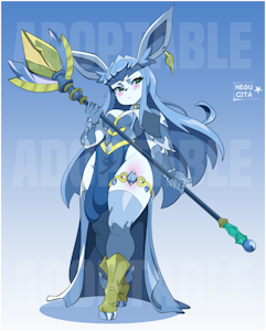 Glaceon ICE GODDESS by negucita