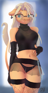 Betty goth gggirl by DraftHoof