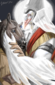 two gods by Sawaryan