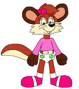 Abigail Squirrel by CartoonFoxArt2002