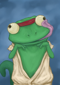 Coy Lizard by exindiv