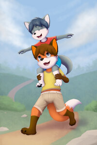 High in the sky by Bunnypaint