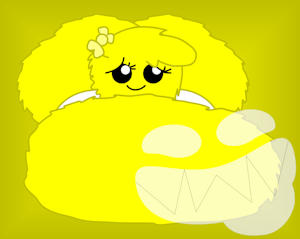Yellow Fluff by yaGluttonousOverlard