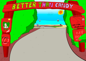 Comic Commission: Better Than Candy - Cover by Otakon