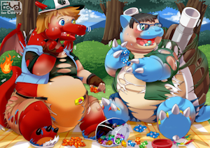 The Effects of Pokémon Candy by PheagleAdler