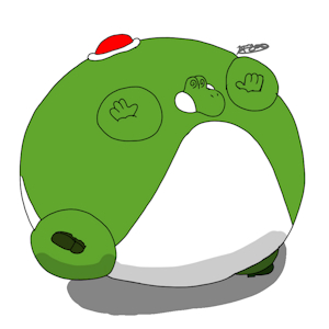 Waddle Walk (Yoshi) by Jamestom200