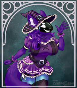 Cute Witch YCH [for LunaarBlade] by ChewyEnnui