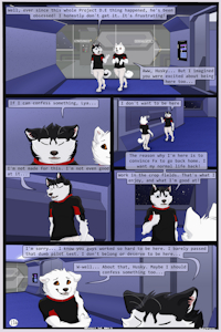 Project D.E - Comic Part 1 - (Page 116) by GTHusky