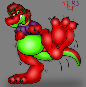 Stuart T-Rex Form by TheRedSkunk