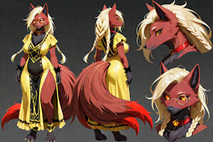 Amaryllis Tye the Ninetales by scorpianpp