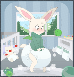 Meek Mushie Moogle~ by Tenerius