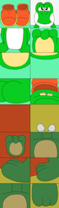 REQUEST - Yoshi's Inshoe POV (Full Series) by KirbyHamtaroGirl