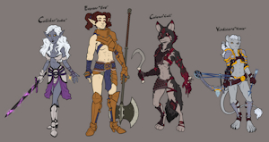 Comm - Vampire Designs by SoulCentinel