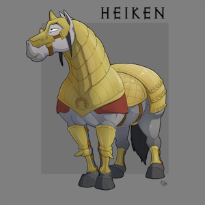 Heiken in Armor by McFan