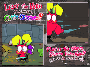 [ANIM] [Mod] Lizzy is in CASTLE CRASHERS!!!!! by Roksim