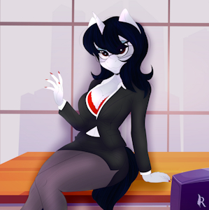Corvinia in the office by digiqrow