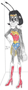 WONDER WOMAN BLOSSOM OF IF by Godzilla713