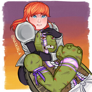 🛡🐲 Doodle Log 3 - TMNT Fantasy AU 🐉🐢⚔ by aulyasela