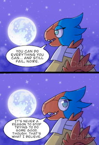 No Reason To Stop Doing Good by Arcfiend150